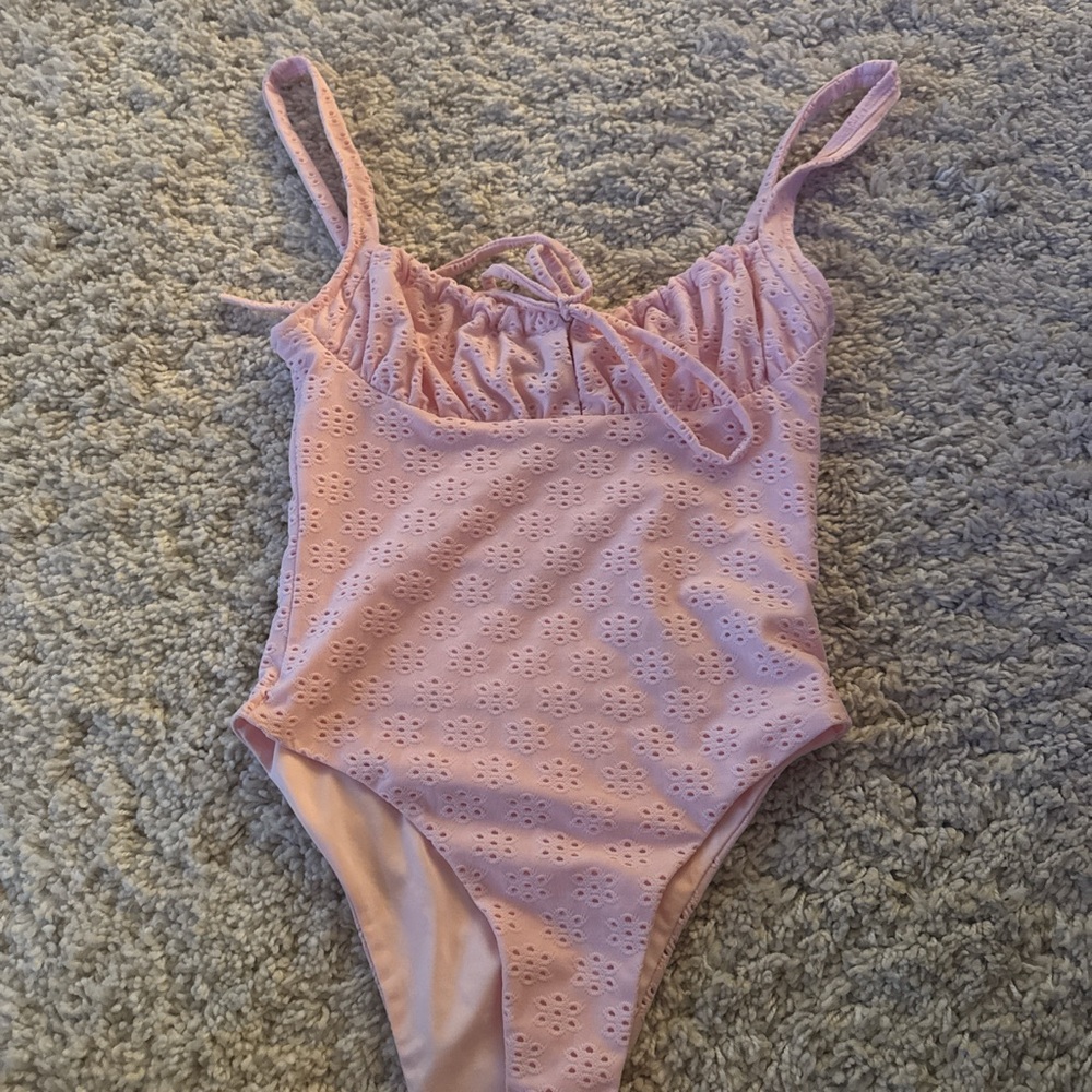Pink Edikted Bodysuit